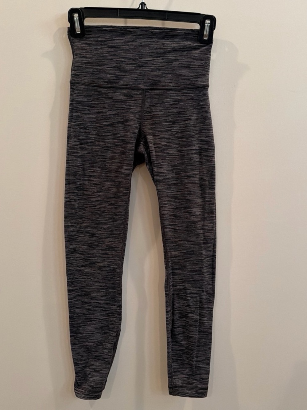 lululemon athletica Heathered Charcoal High-Waist Leggings